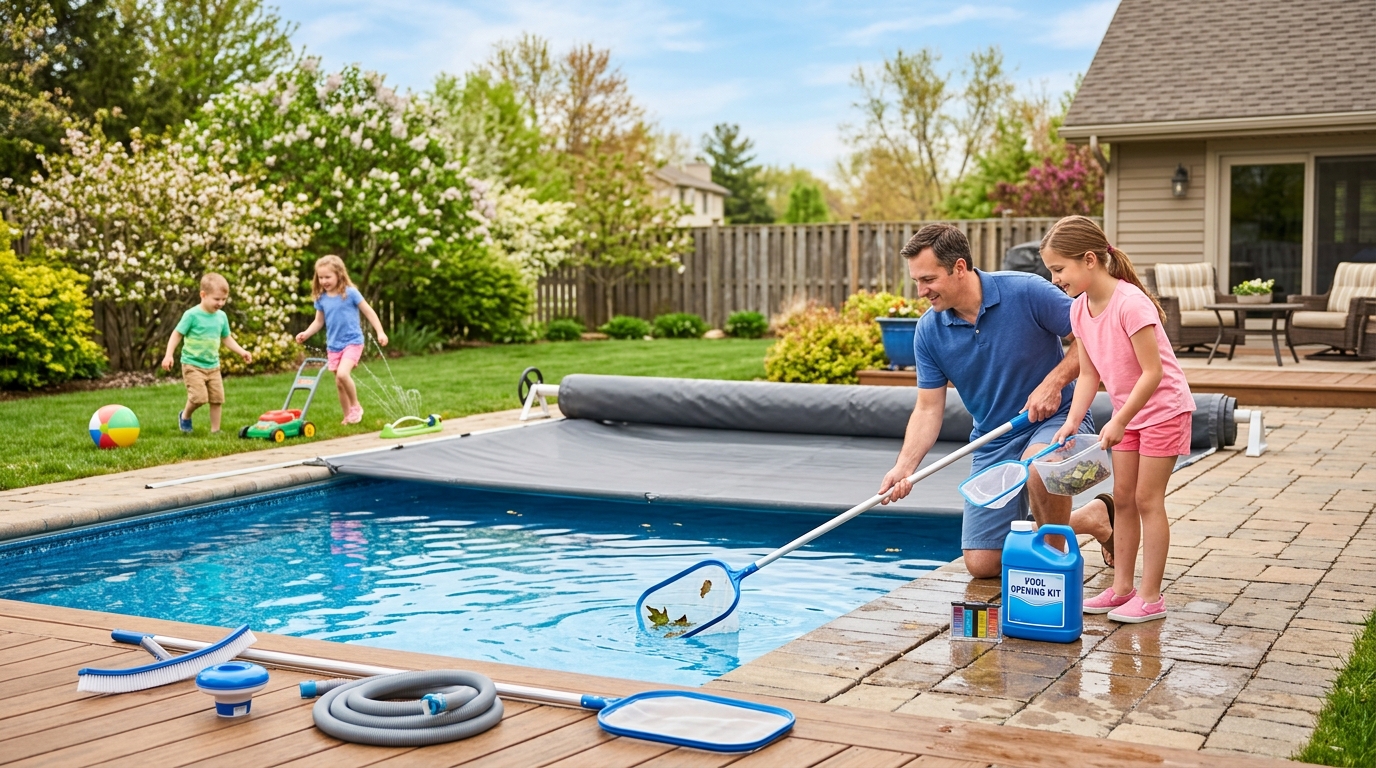 How Do You Open Your Pool for Spring Without Losing Your Mind?