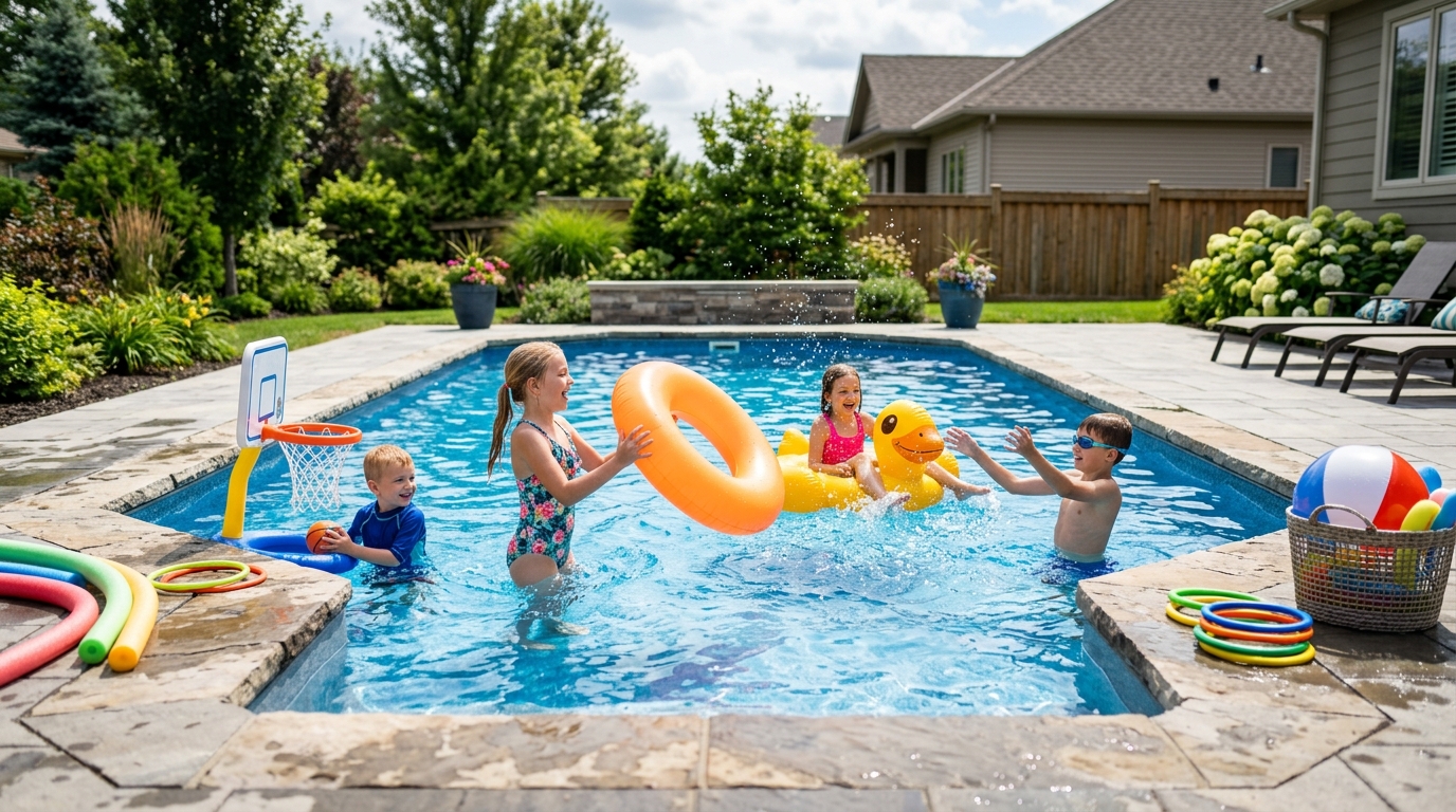 What Pool Toys and Games Should You Get When You First Buy a House With a Pool?